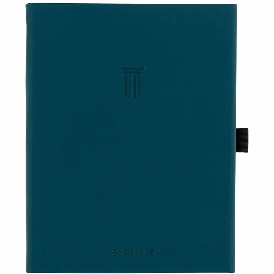 AT-A-GLANCE&reg; Foundation Undated Weekly/Monthly Planner 8-1/2" x 6-3/4" Blue - FD20020
