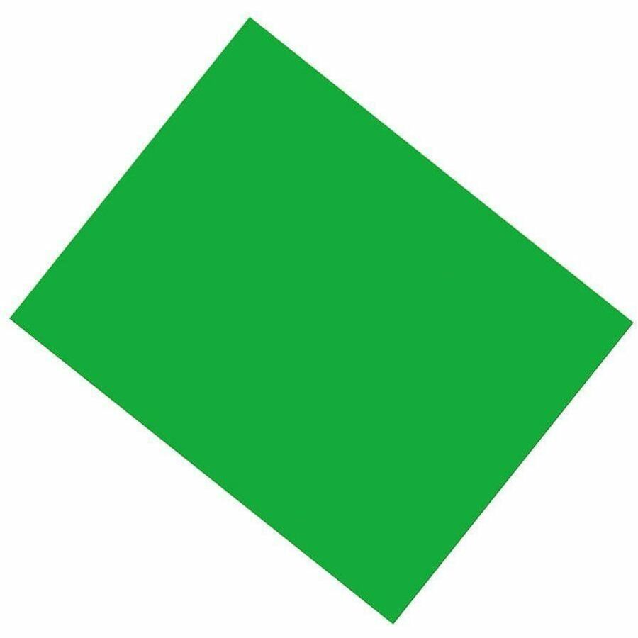 UCreate Coated Poster Board, Green, 22" x 28" , 1 Sheet