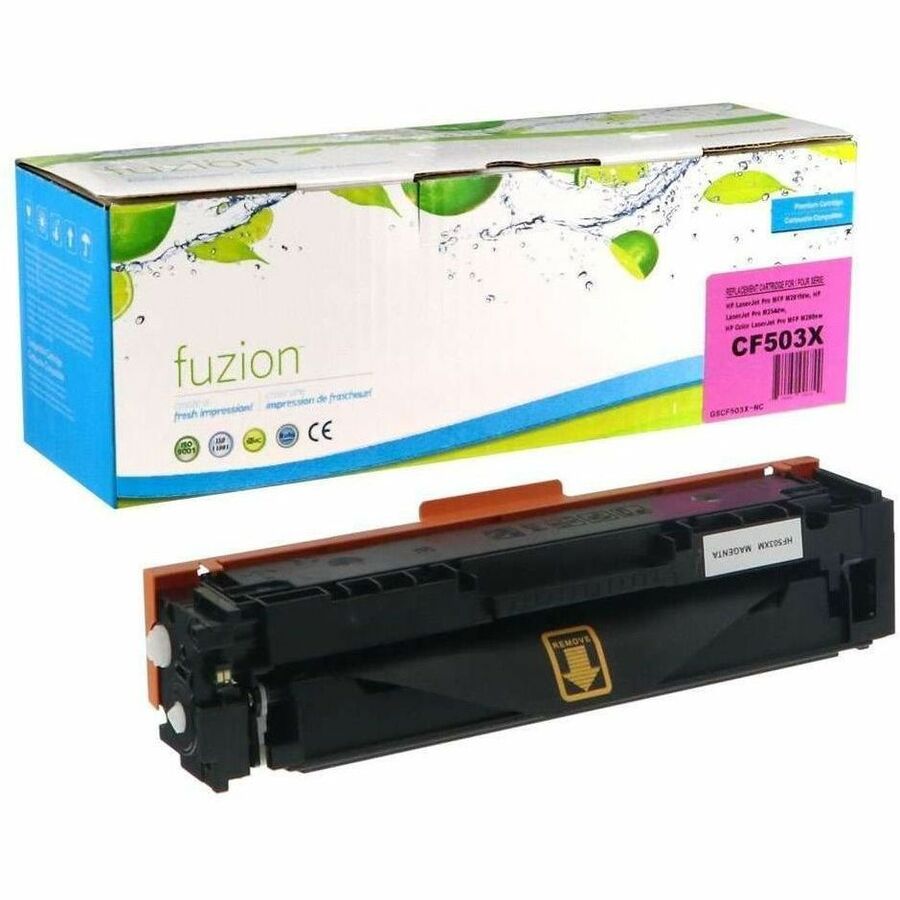 fuzion Compatible Toner High Yield for HP CF503X (202X) - Magenta