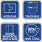 Bankers Box Plastic Storage Box - 7730903