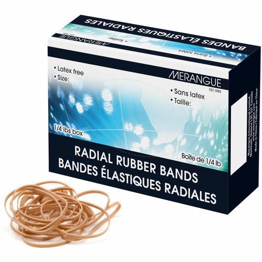 Merangue Rubber Bands 2-1/2 X 1/4, 1/4lb Box