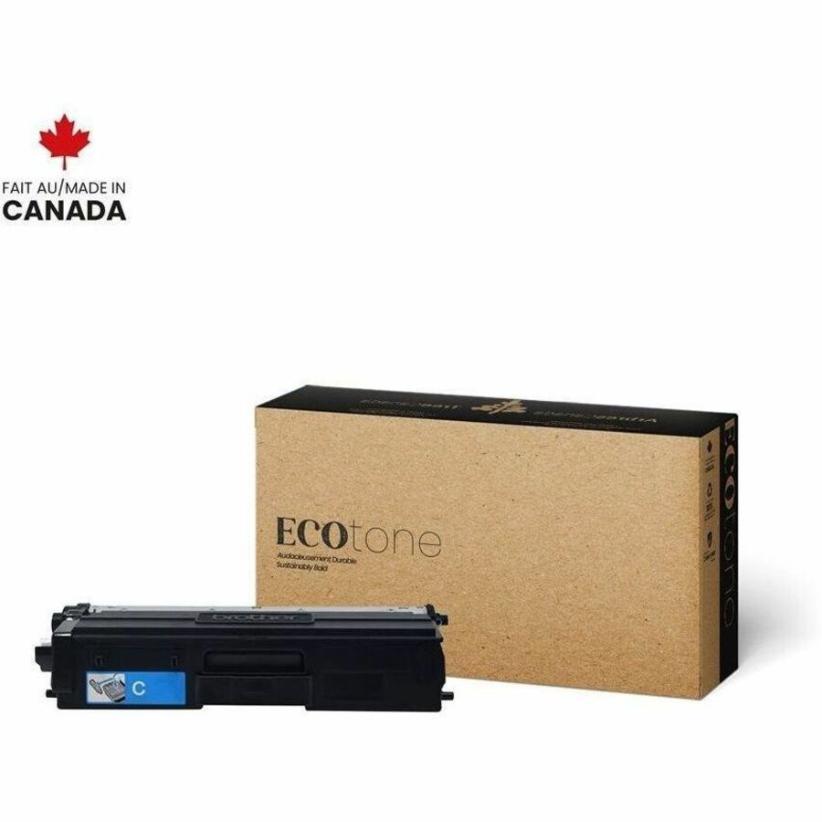 EcoTone Toner Cartridge - Remanufactured for Brother TN436C - Cyan