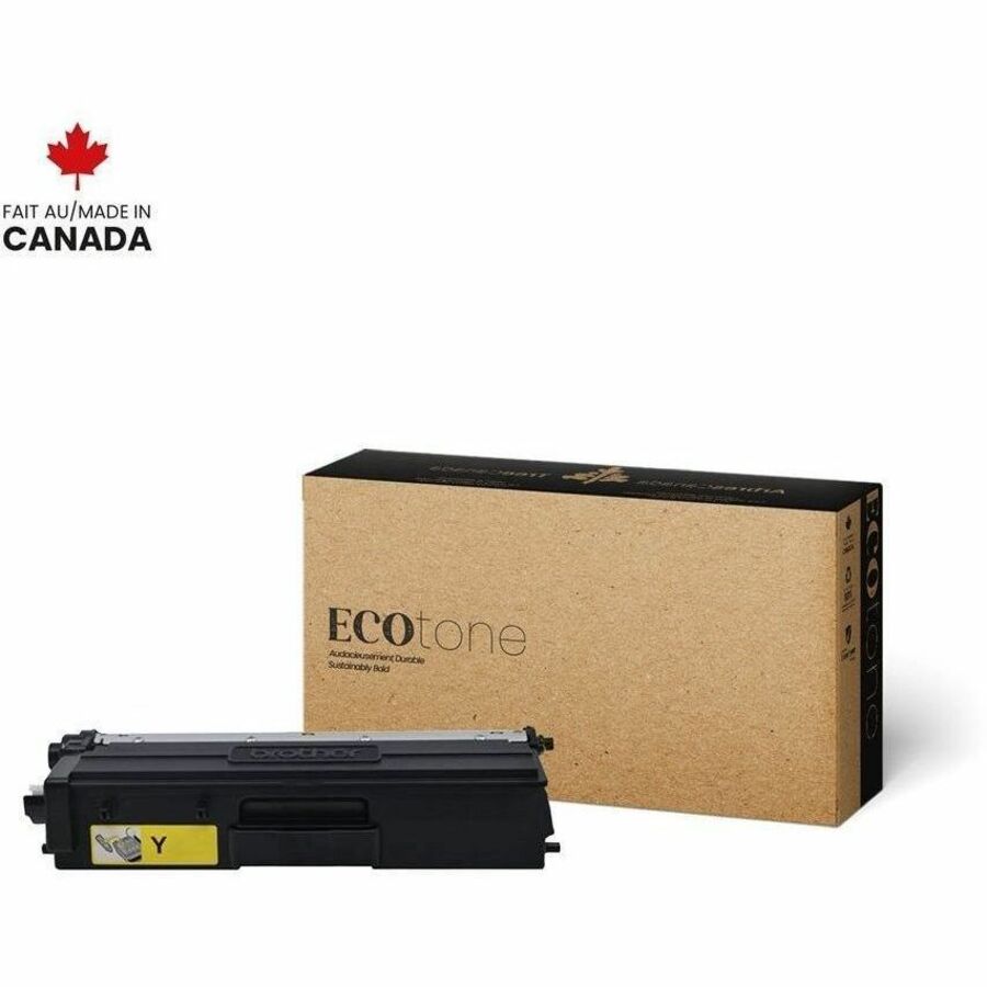 EcoTone Toner Cartridge - Remanufactured for Brother TN436Y - Yellow