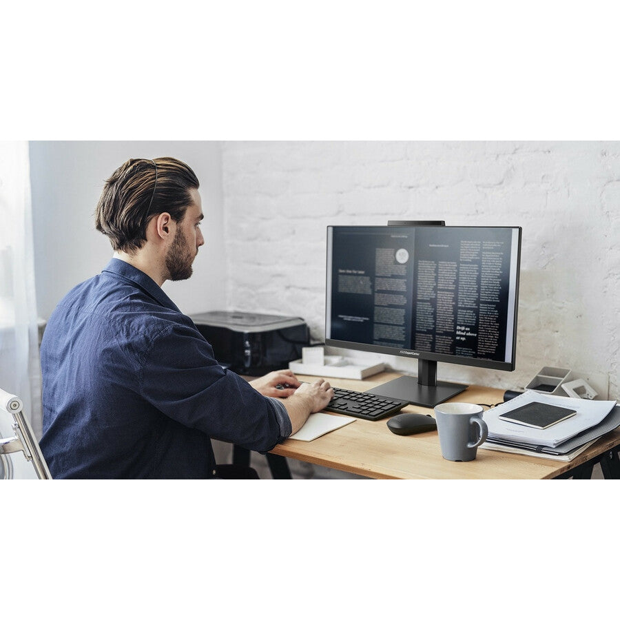 Asus ExpertCenter E5 AiO E5402 E5402WVARK-C73P-CB All-in-One Computer - Intel Core 7 150U - 16 GB - 512 GB SSD - 23.8" Full HD - Desktop - Black - E5402WVARK-C73P-CB