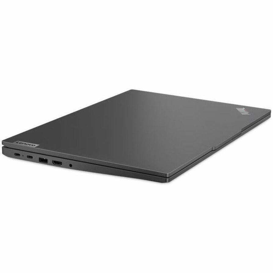 Lenovo ThinkPad E16 Gen 2 21M5000HUS 16" Notebook - WUXGA - AMD Ryzen 5 7535U - 8 GB - 256 GB SSD - English Keyboard - Black - 21M5000HUS