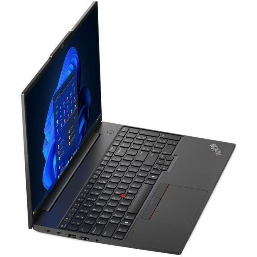 Lenovo ThinkPad E16 Gen 2 21M5000HUS 16" Notebook - WUXGA - AMD Ryzen 5 7535U - 8 GB - 256 GB SSD - English Keyboard - Black - 21M5000HUS