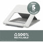 Fellowes Breyta Laptop Stand 9-1/4"W x 10-1/2"D x 1/2"H White - 100098501