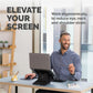 Fellowes Breyta Laptop Stand 9-1/4"W x 10-1/2"D x 1/2"H Black - 100098500