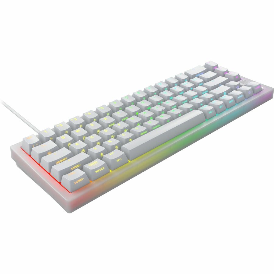 CHERRY XTRFY K5V2 Compact Gaming Keyboard - CX-K5V2-RGB-CPT-TPWHITE-R-US