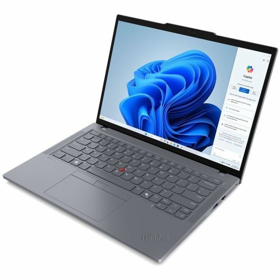 Lenovo ThinkPad T14 Gen 5 21ML0052US 14" Notebook - WUXGA - 60 Hz - Intel Core Ultra 5 125U - 16 GB - 256 GB SSD - English Keyboard - Gray - 21ML0052US