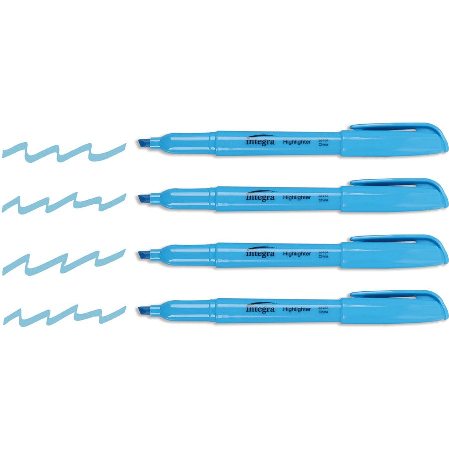 Integra Pen Style Fluorescent Highlighters - 36184NVXC