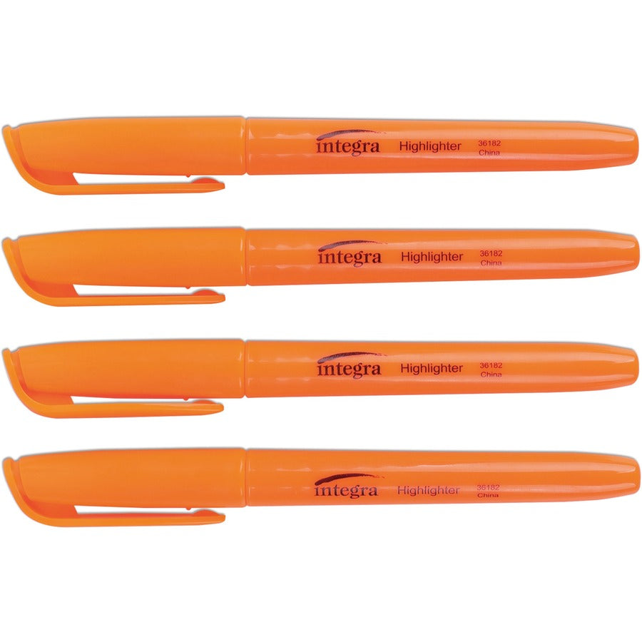 Integra Pen Style Fluorescent Highlighters - 36182NVXC