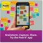 Post-it&reg; Super Sticky Pop-up Notes R330-10SSJOY, 3 in x 3 in (76 mm x 76 mm) - R330-10SSJOY