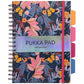 Pukka Pads Bloom B5 Hardcover Project Book - Assorted Pack Of 3 - 9494-BLM(ASST)