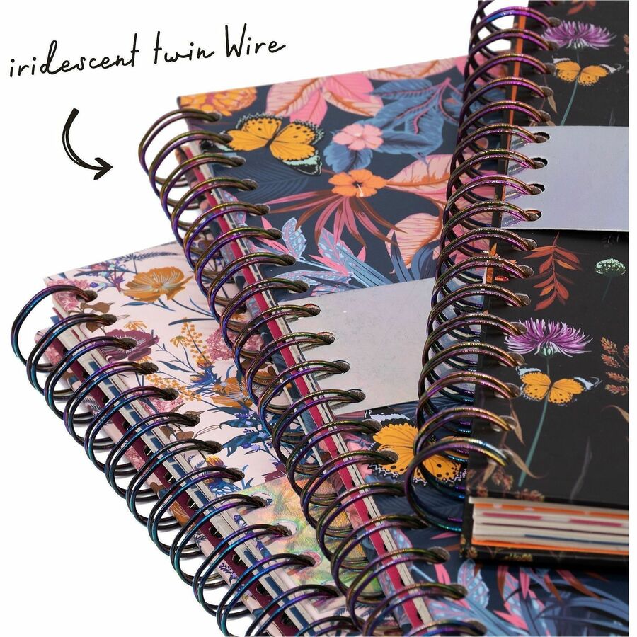 Pukka Pads Bloom B5 Hardcover Project Book - Assorted Pack Of 3 - 9494-BLM(ASST)