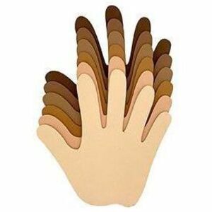 DBLG Import Multicultural Foam Hands