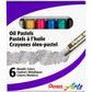 Pentel Oil Pastels Metallic Colours - PHN-M6