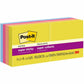Post-it&reg; Super Sticky Notes, 1 7/8 in x 1 7/8 in, Summer Joy Collection