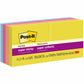 Post-it&reg; Super Sticky Notes, 1 7/8 in x 1 7/8 in, Summer Joy Collection
