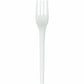 Eco Guardian 6.5" CPLA Fork, Natural White, Compostable - EG-CPLA-BF6.5