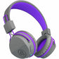 JLab Audio JBuddies Studio Wireless & Wired On-Ear Kids Headphones - IFCHBSTUDIORGRYPRPL4