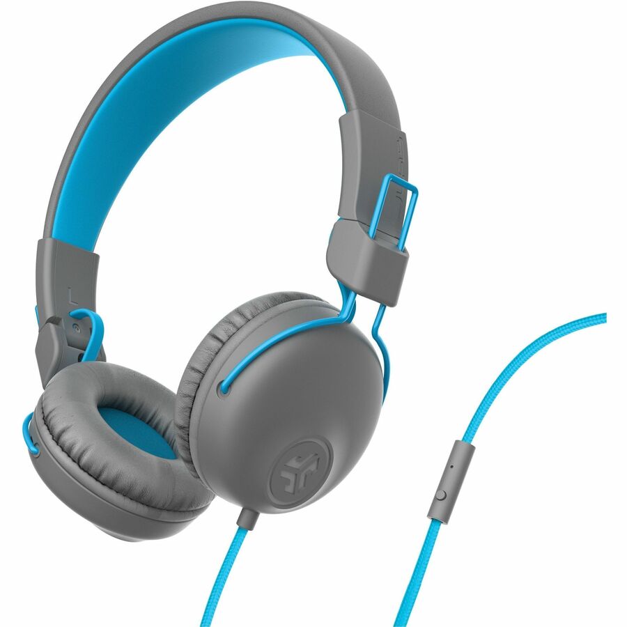 JLab Audio Studio Wired On-Ear Headphones - IFCHASTUDIORGRYBLU4