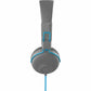 JLab Audio Studio Wired On-Ear Headphones - IFCHASTUDIORGRYBLU4
