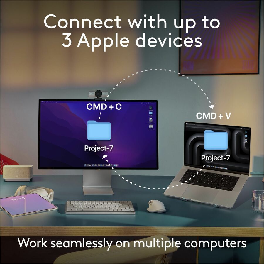 Logitech MX Keys Mini for Mac Keyboard - 920-012644
