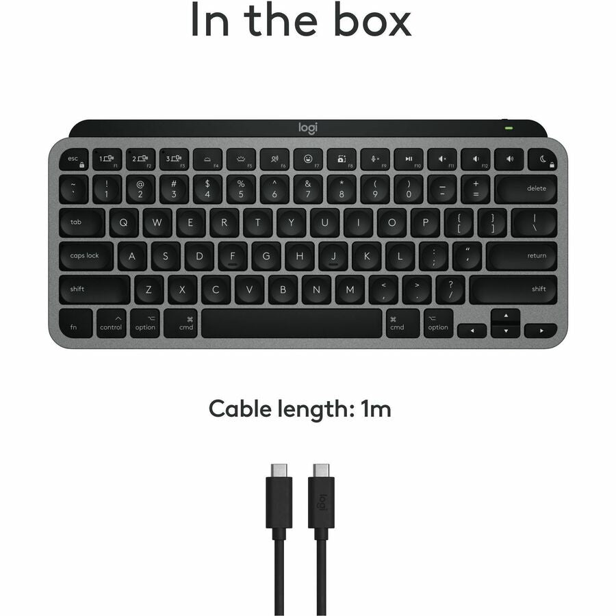 Logitech MX Keys Mini for Mac Keyboard - 920-012644