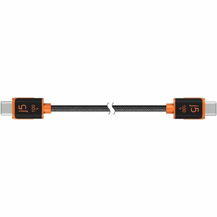 j5create USB-C 100W Sync & Charge Cable - JUCX25L18