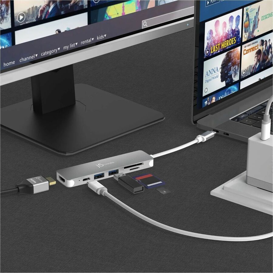 j5create USB-C to 4K HDMI Multi-Port Hub - JCD353