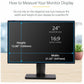StarTech.com 24-inch 16:9 Computer Monitor Privacy Screen, Hanging Acrylic Filter, Monitor Screen Protector/Shield, +/- 30 Deg., Glossy - 2469A-PRIVACY-SCREEN