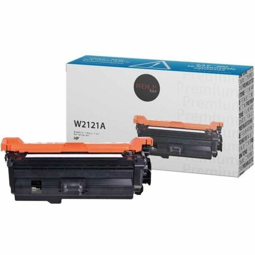 Premium Tone Laser Toner Cartridge W2121A - Cyan - 1 Each - NCHPW2121A