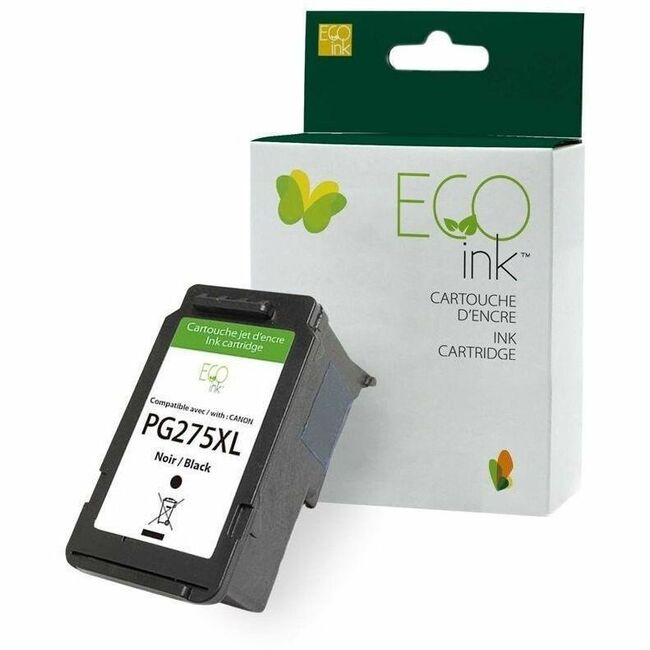Eco Ink Ink Jet - Remanufactured for Canon PG275XL - Black
