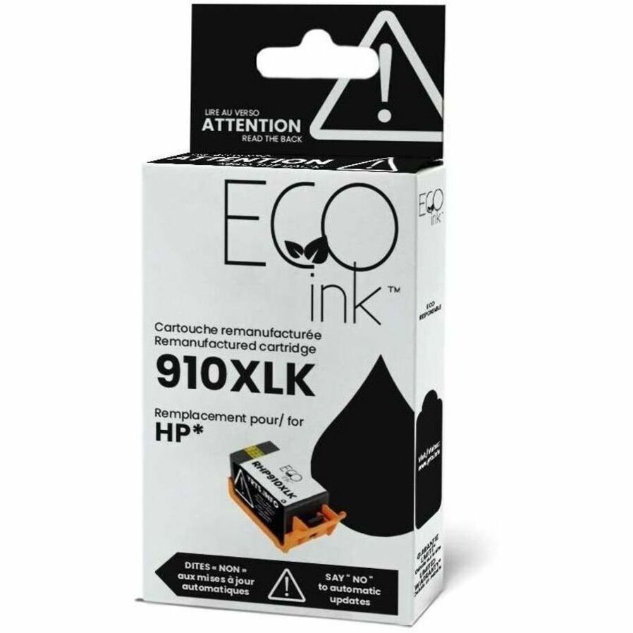 EcoTone Toner Cartridge - Remanufactured for Hewlett Packard 910XL/3YL65AN - Black - RHP910XLK