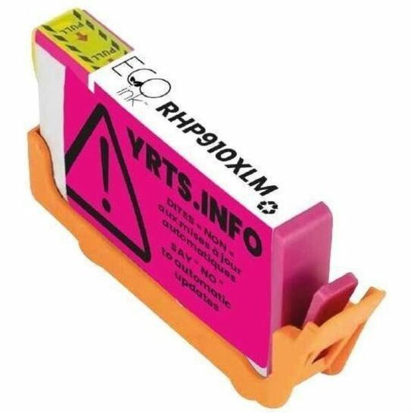 Ecotone Toner Cartridge - Remanufactured for Hewlett Packard 910XL/3YL63AN - Magenta - RHP910XLM