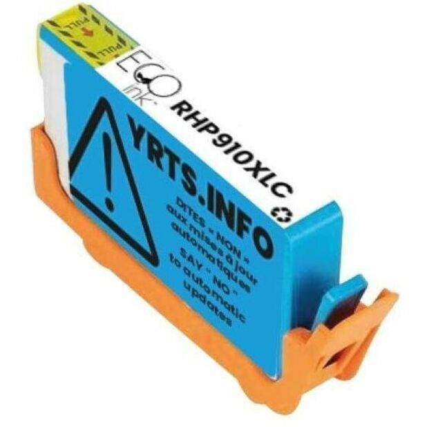 EcoTone Toner Cartridge - Remanufactured for Hewlett Packard 910XL/3YL62AN - Cyan - RHP910XLC