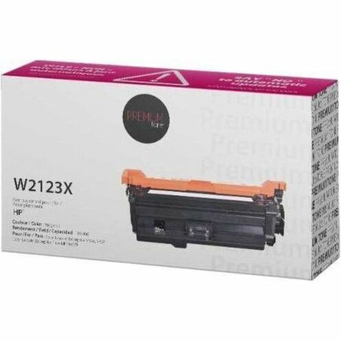 Premium Tone Laser Toner Cartridge W2123X - Magenta - 1 Each - NCHPW2123X