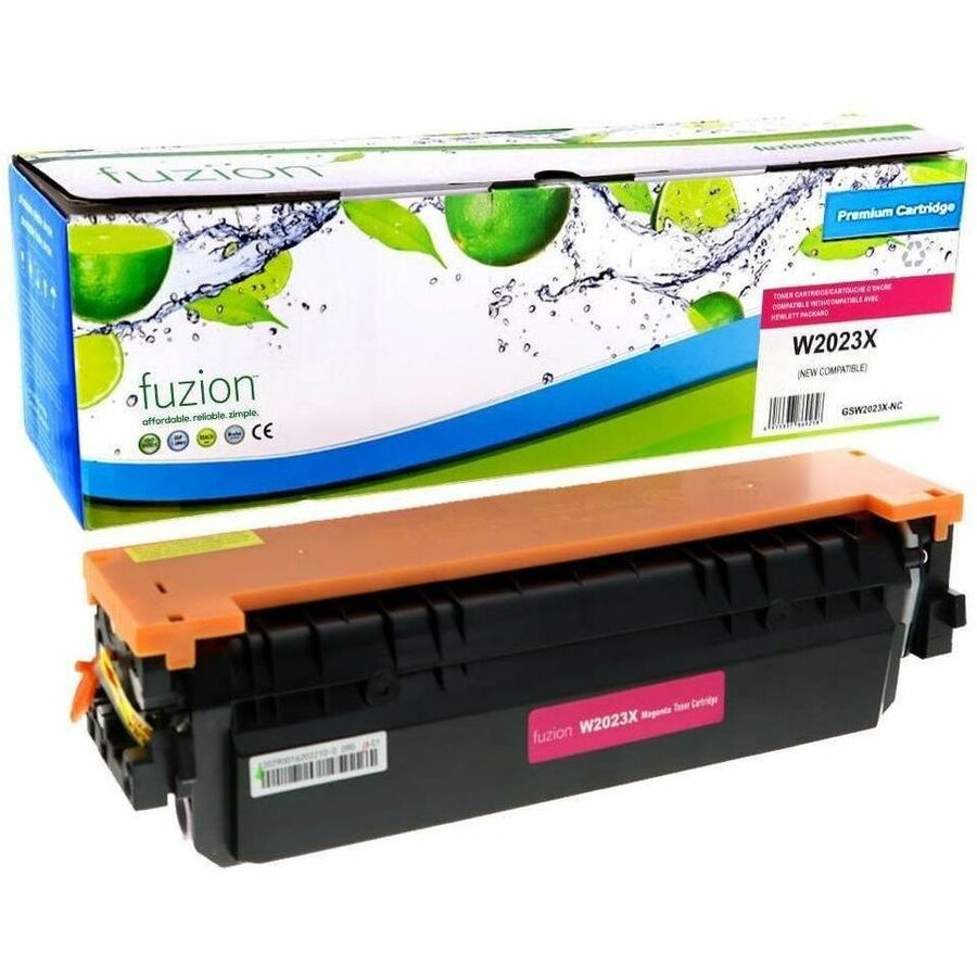 fuzion Compatible Toner High Yield for HP W2023X (414X) - Magenta