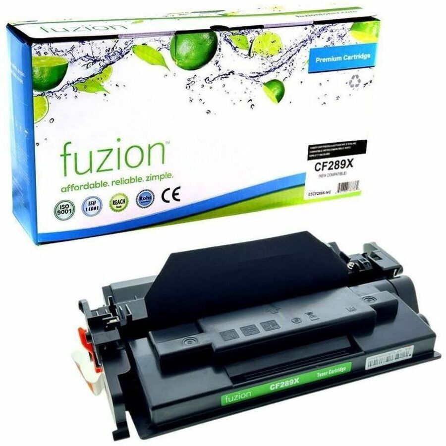 fuzion Compatible Toner High Yield for HP CF289X (89X) - Black