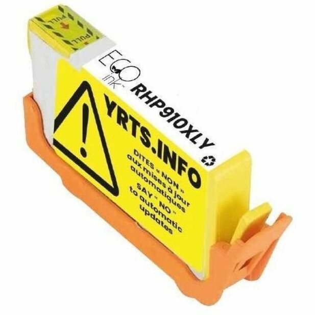 EcoTone Toner Cartridge - Remanufactured for Hewlett Packard 910XL/3YL64AN - Yellow - RHP910XLY