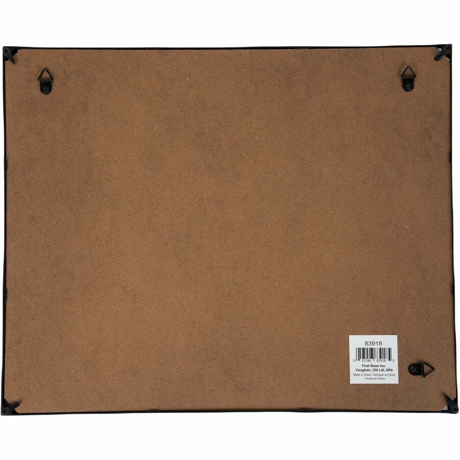 St. James&reg; Certificate/Document/Diploma Frame, 8.5x11" with Mat or 11x14" without Mat, Black, 83918 - 83918