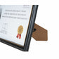 St. James&reg; Certificate/Document/Diploma Frame, 8.5x11" , Black with Gold Trim, 83916 - 83916