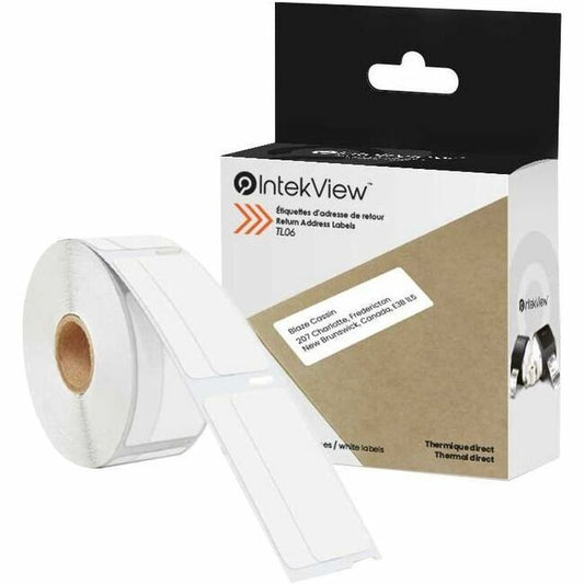 IntekView Return Address Labels - 3 / 4" x 2" (1 x 500)