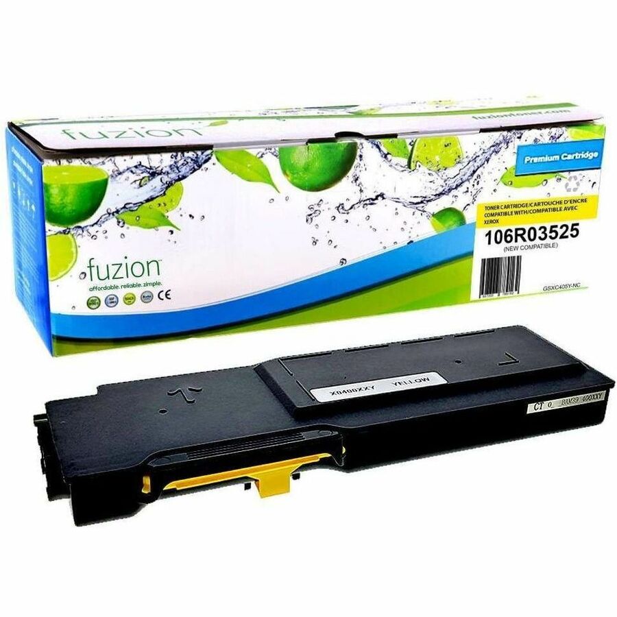 fuzion Compatible Toner High Yield for Xerox 106R03525 - Yellow