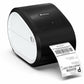 IntekView TLP200 Visitor Management, Courier Service, Lab Direct Thermal Printer - Monochrome - Label Print - Bluetooth - Black, Beige - TLP200