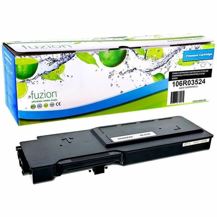 fuzion Compatible Toner High Yield for Xerox 106R03524 - Black