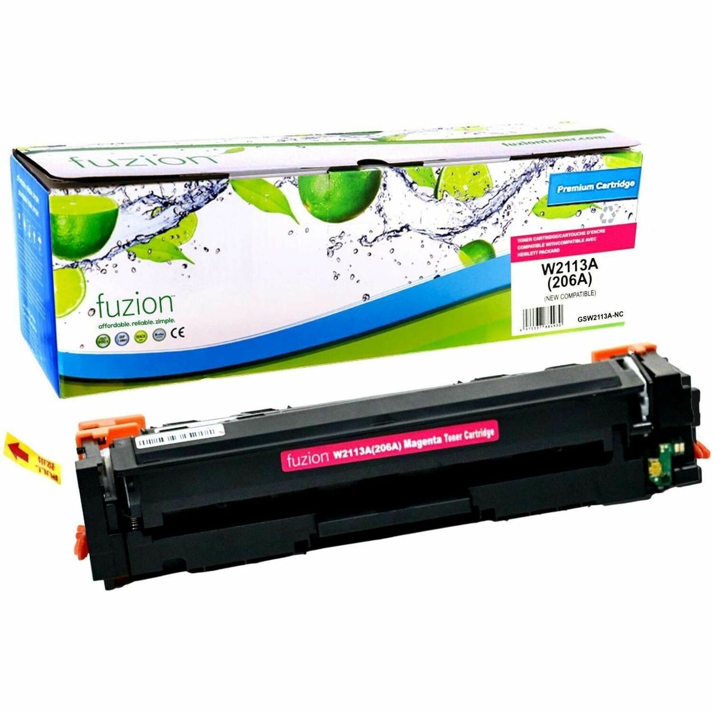 fuzion Compatible Toner for HP W2113A (206A) - Magenta