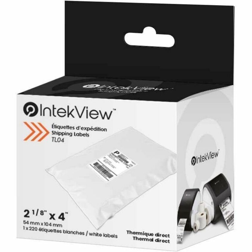 IntekView Shipping Labels - 2 1 / 8" x 4" (1 x 220) - TL04
