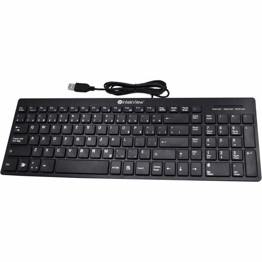 IntekView Wired Slim Keyboard V.2 French Canadian - K730CFW